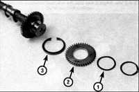  Распредвалы и толкатели (двигатели 1,3 л) Toyota Corolla