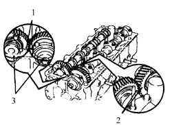  Распредвалы и толкатели (двигатели 1,6 и 1,8   л) Toyota Corolla